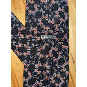 Brioni Necktie Men‎ Black Geometric Wedding Business Resort